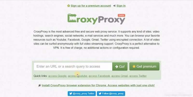 Croxyproxy Website