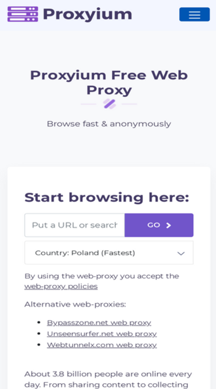 Proxyium Website
